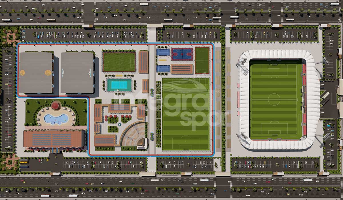 строительство олимпийского спортивного города