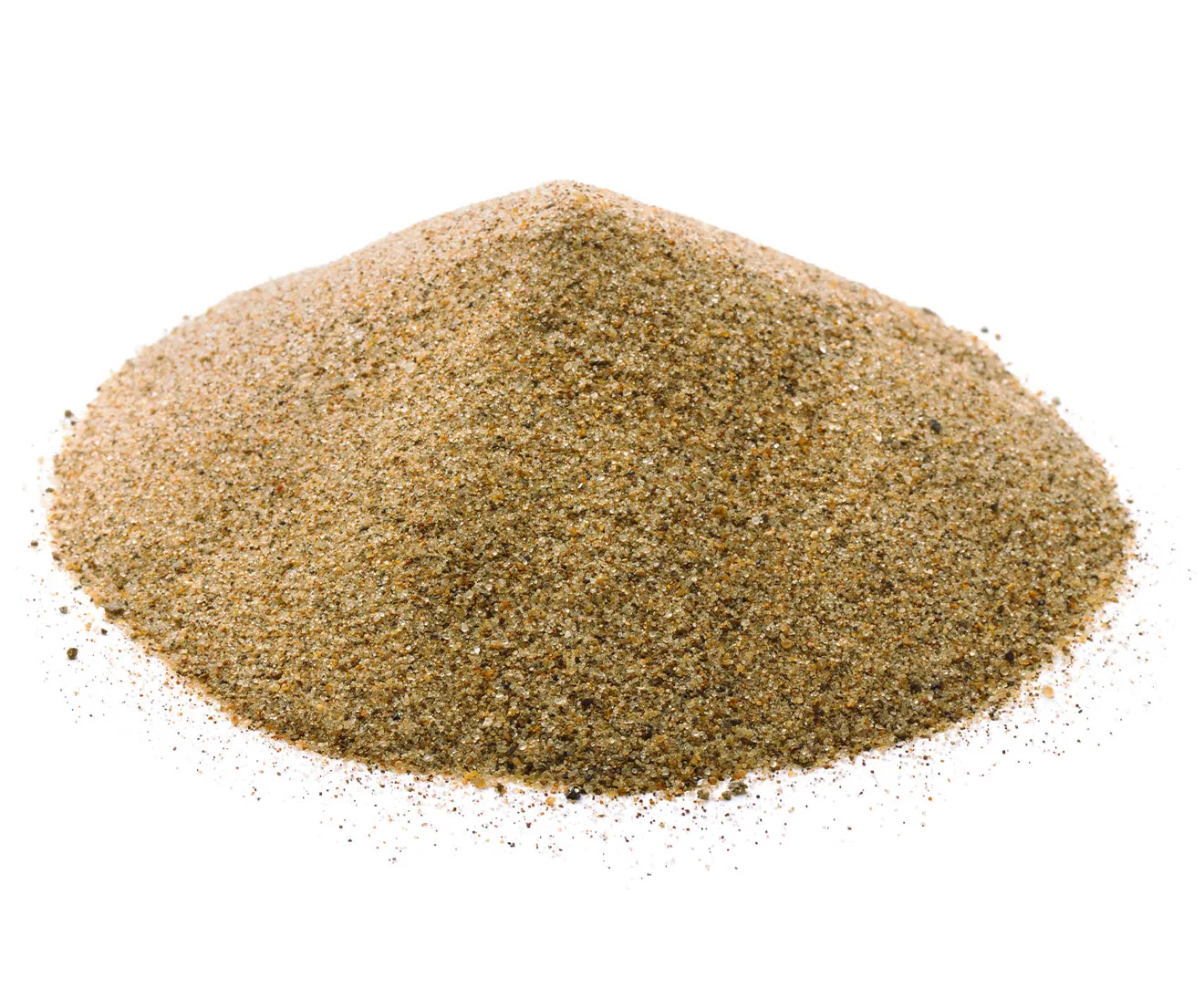 silica sand