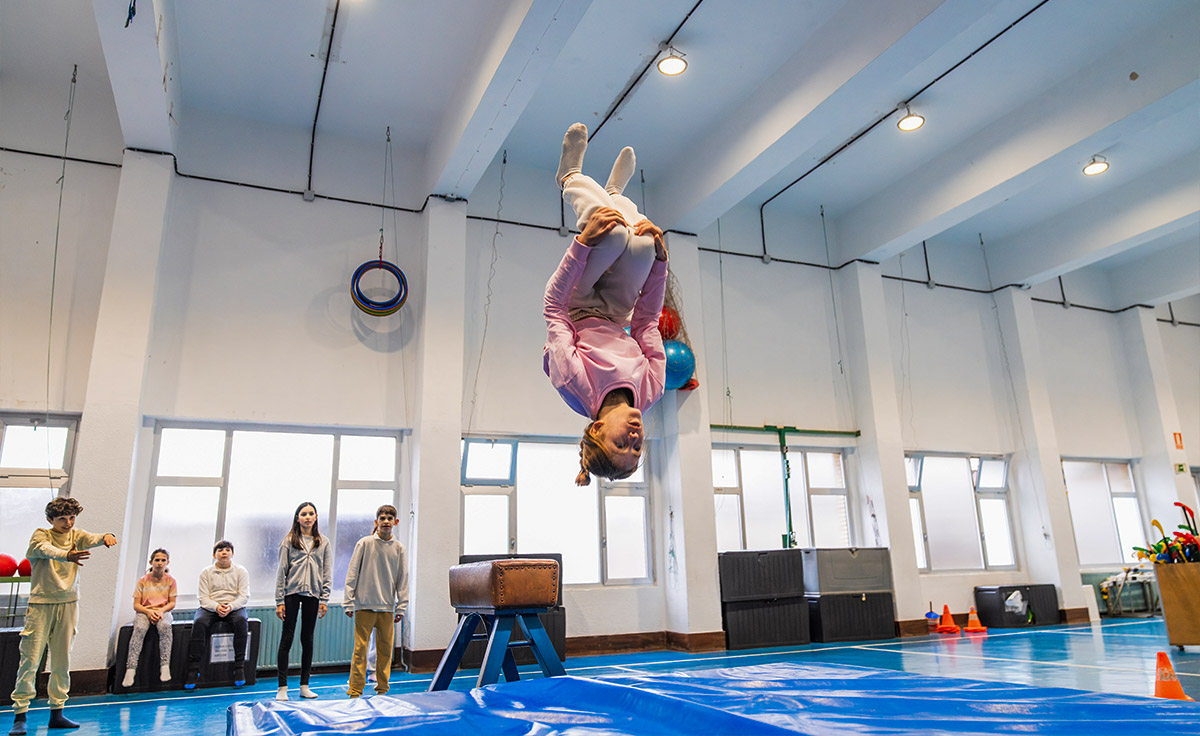 Вид спорта в помещении на ковре 1?>