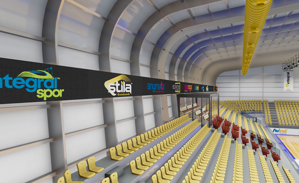 Крытый спортивный зал на 5000 мест?>